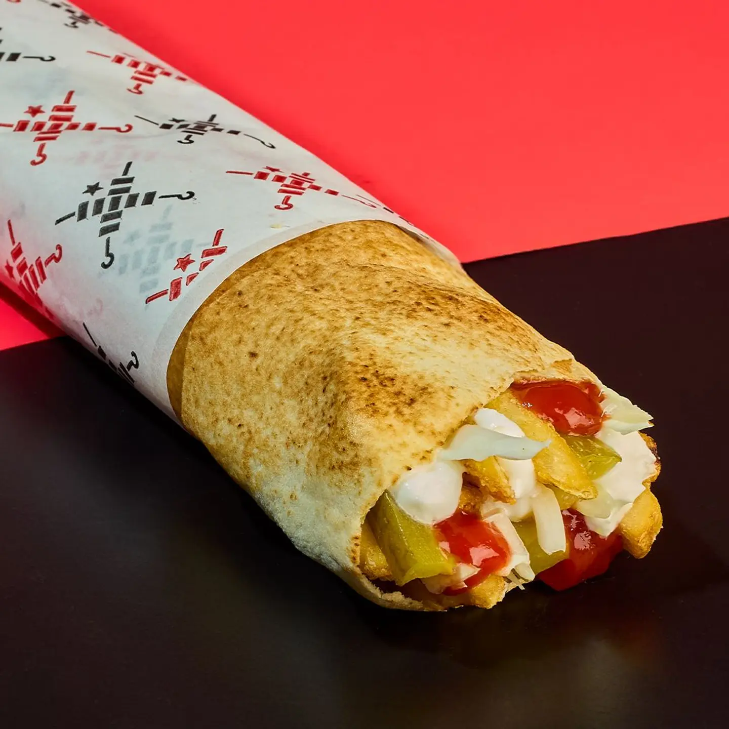 ساندويتش بطاطس مقلية