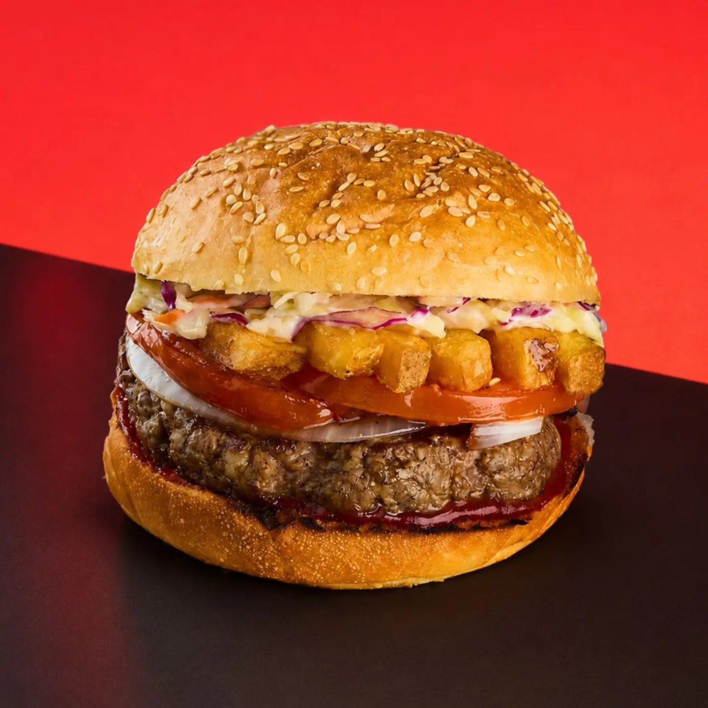 Lebanese Beef Burger