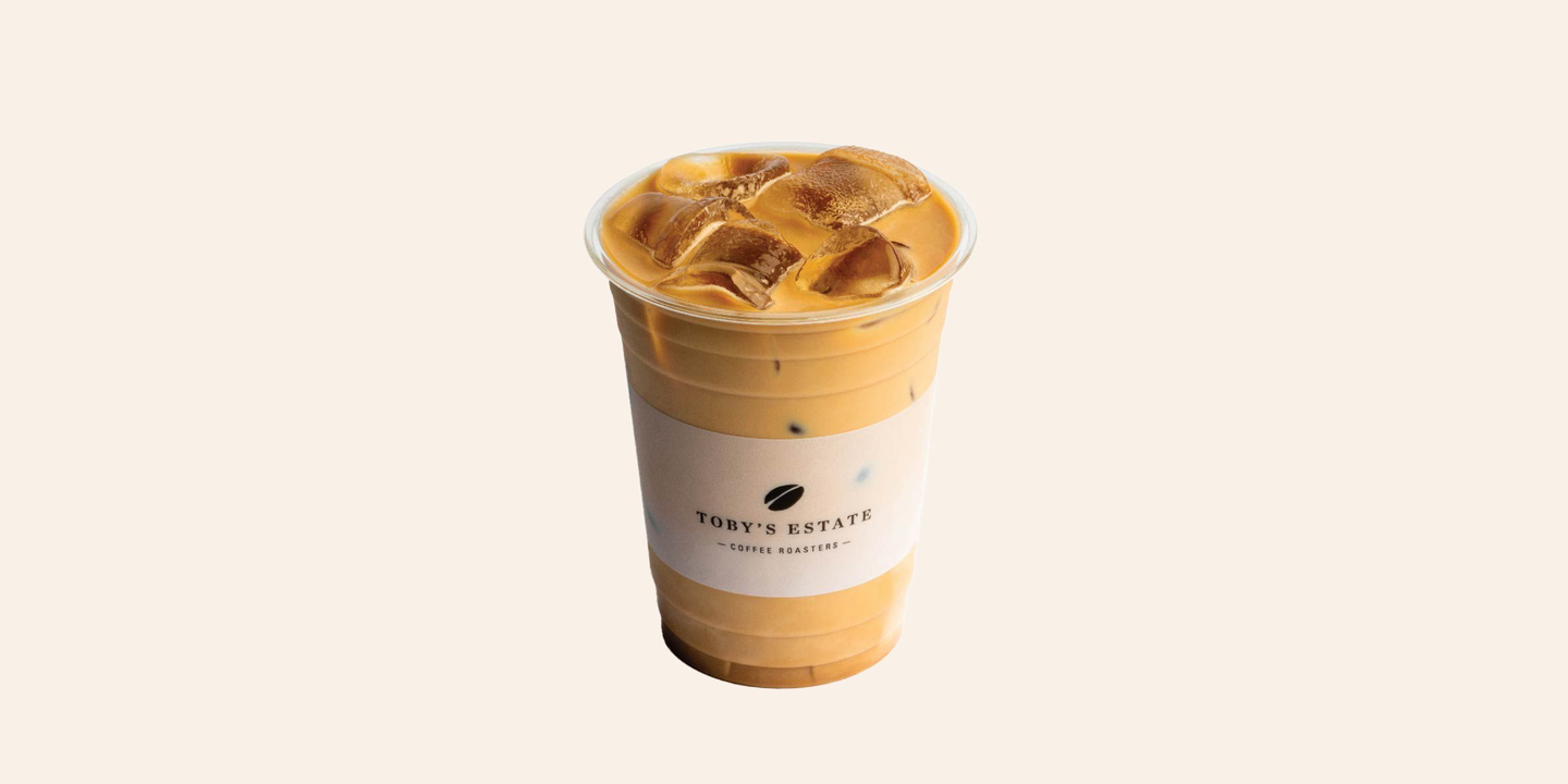 Iced Butterscotch Latte