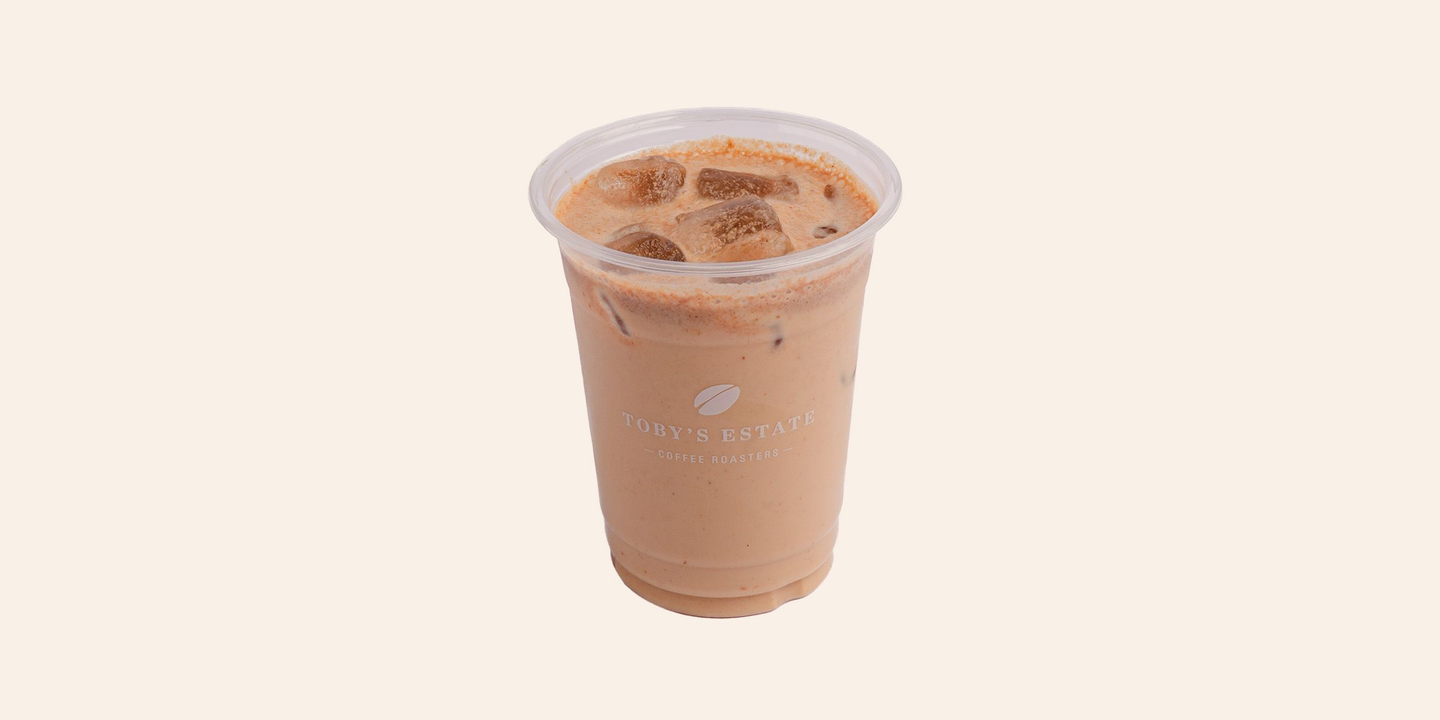 Iced Hazelnut Latte