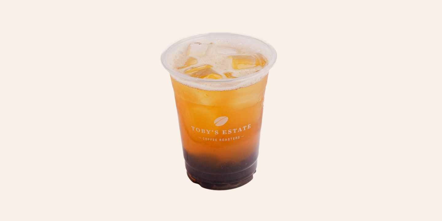 Iced Passion Fruit Boba