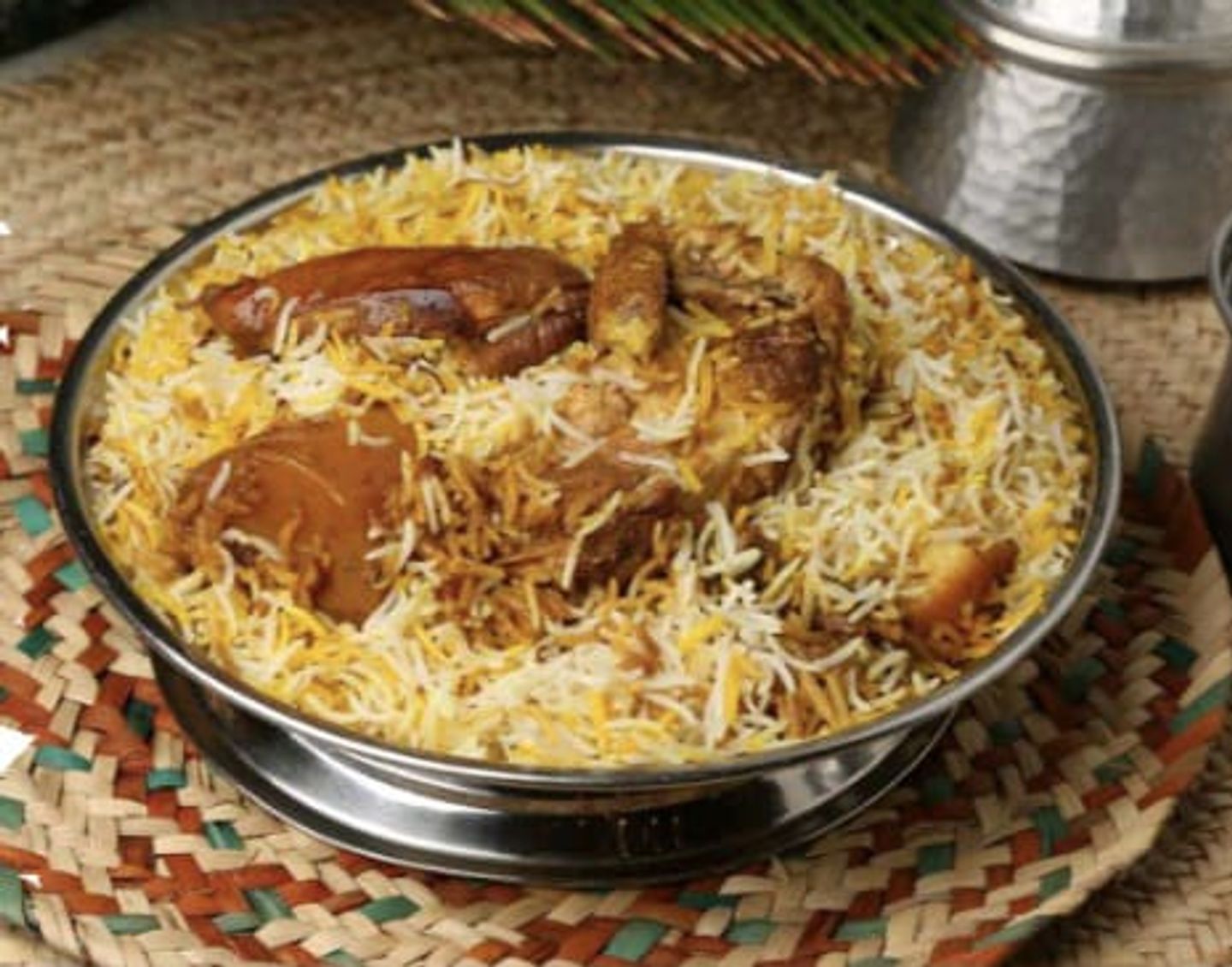 زربيان دجاج مع رز
