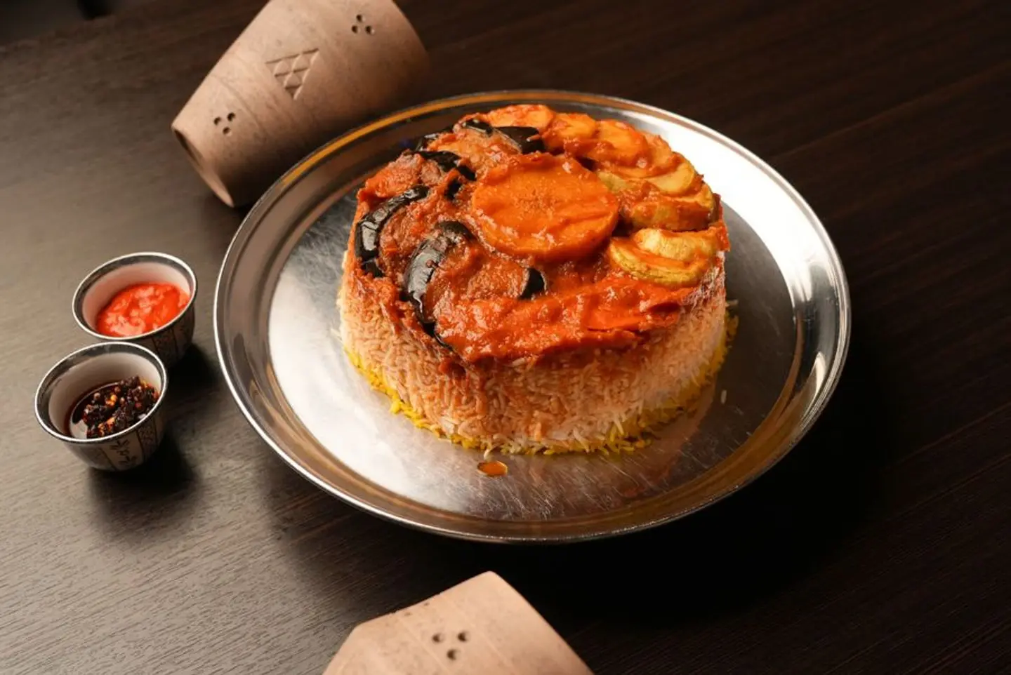 مقلوبة دجاج (نصف حبة)