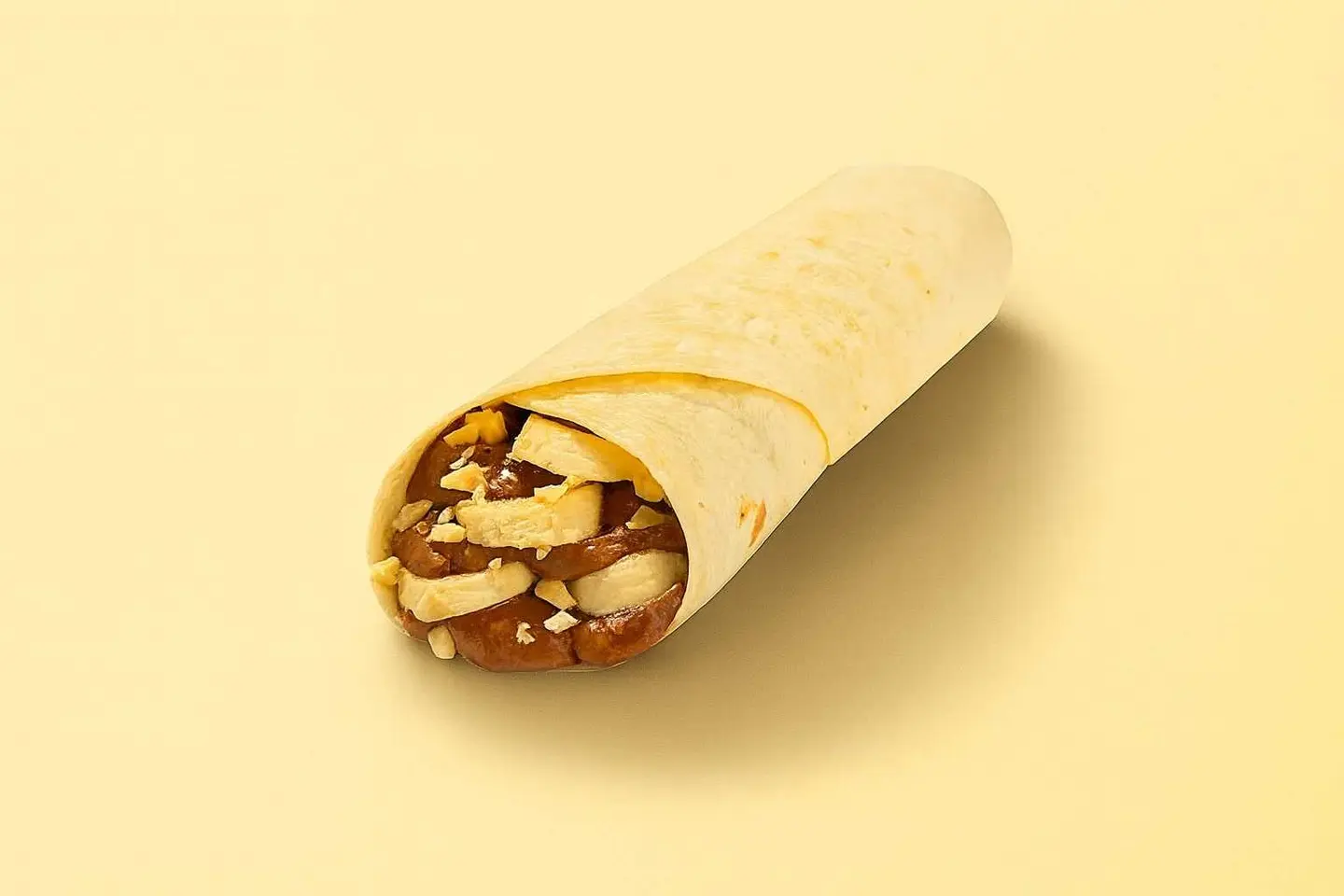لفائف الموز والنوتيلا