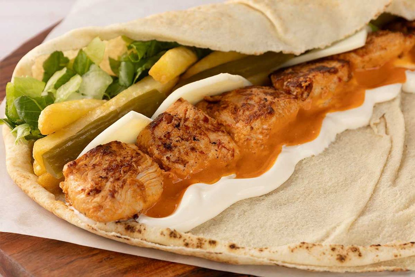 Buffalo Tawook Sandwich