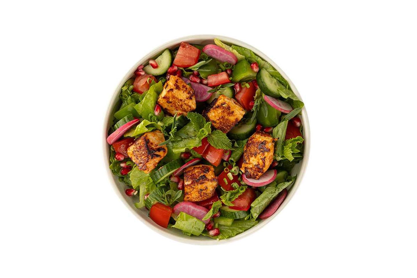 Fattoush Tawook Salad