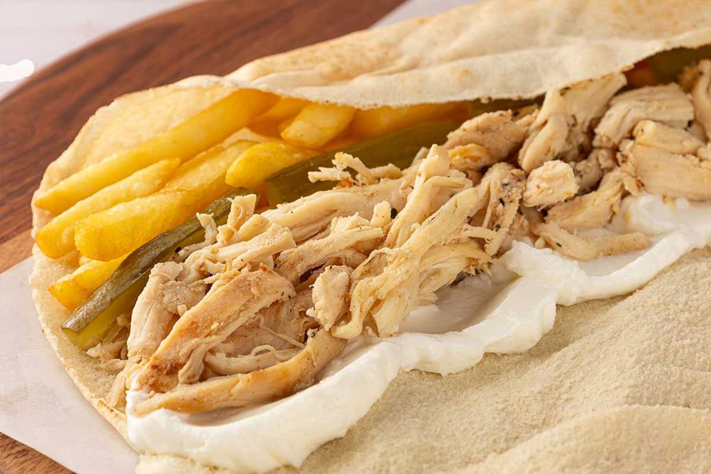 Pulled Chicken Sandwich