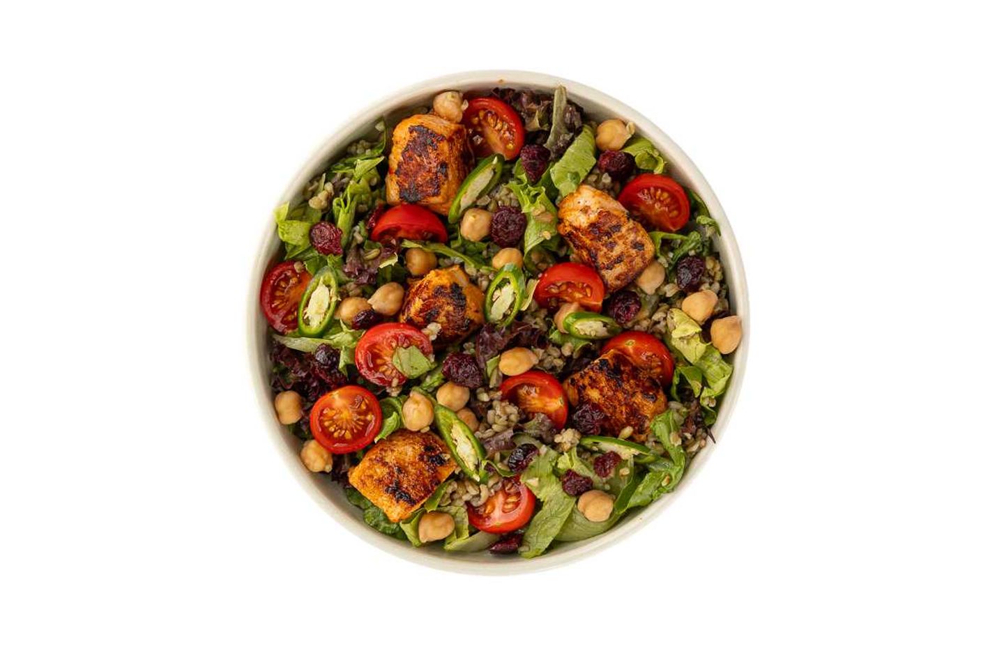Freekeh Tawook Salad