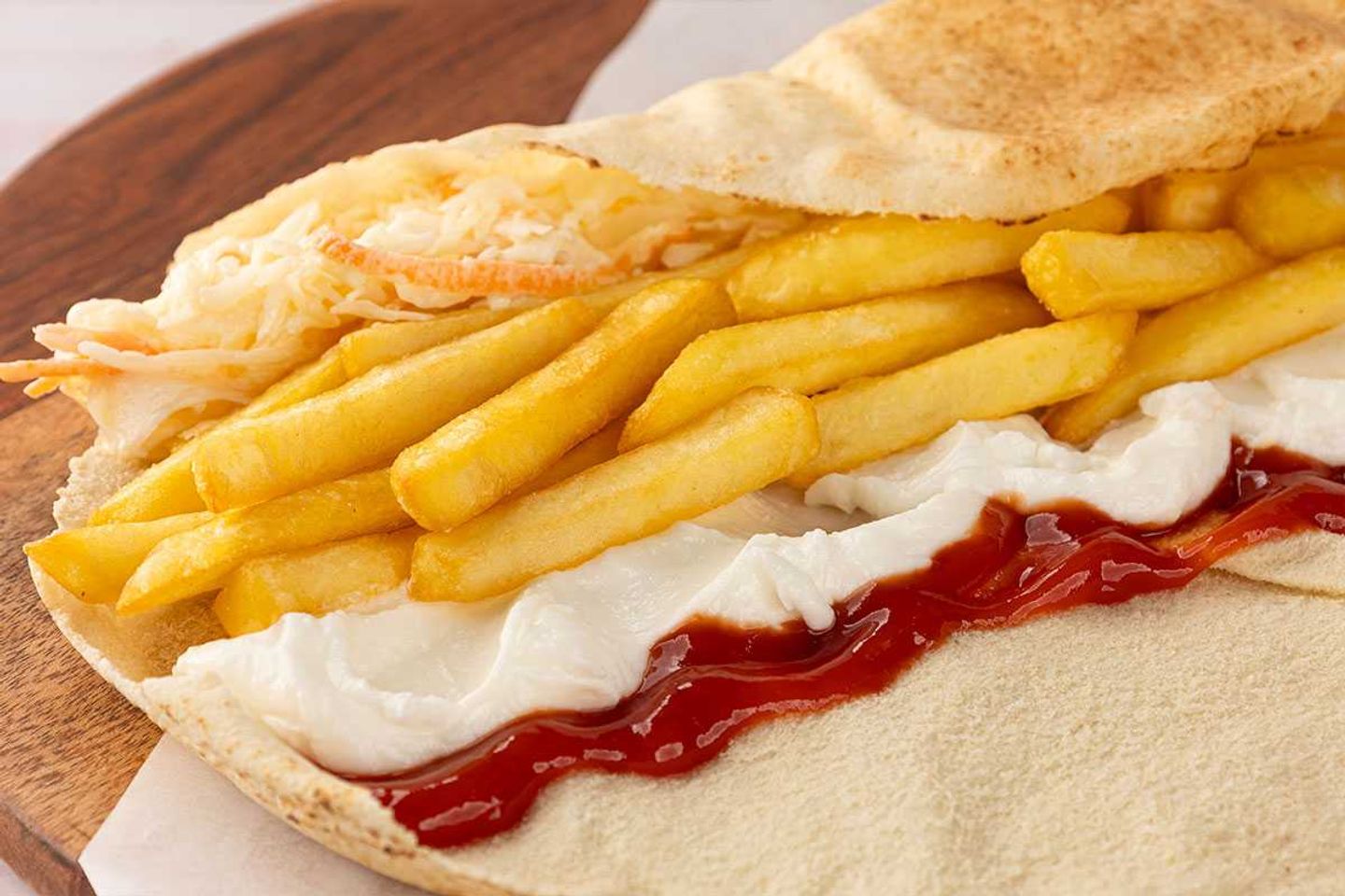 Potato Fries Sandwich