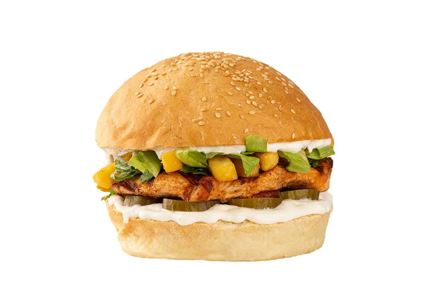 Grilled Chicken Burger