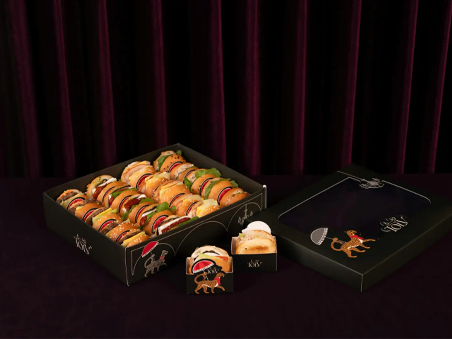 بوكس ميني ساندوتش وسط