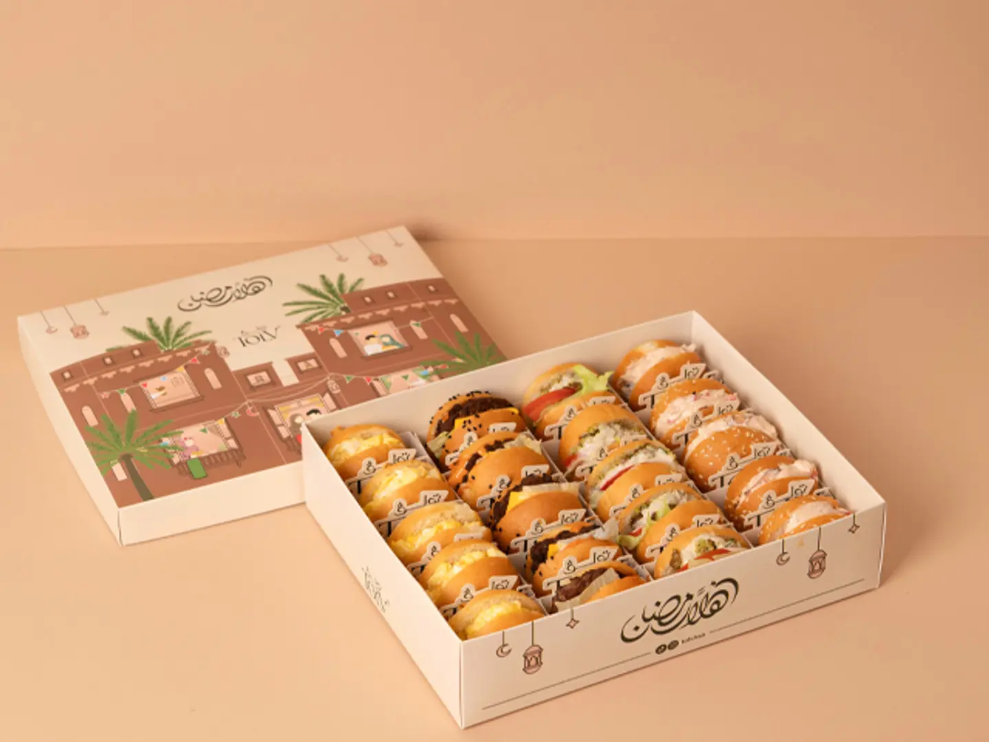 بوكس ميني ساندوتش وسط