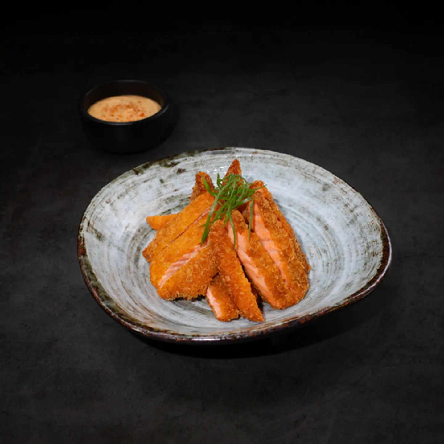 Crispy Salmon Salad