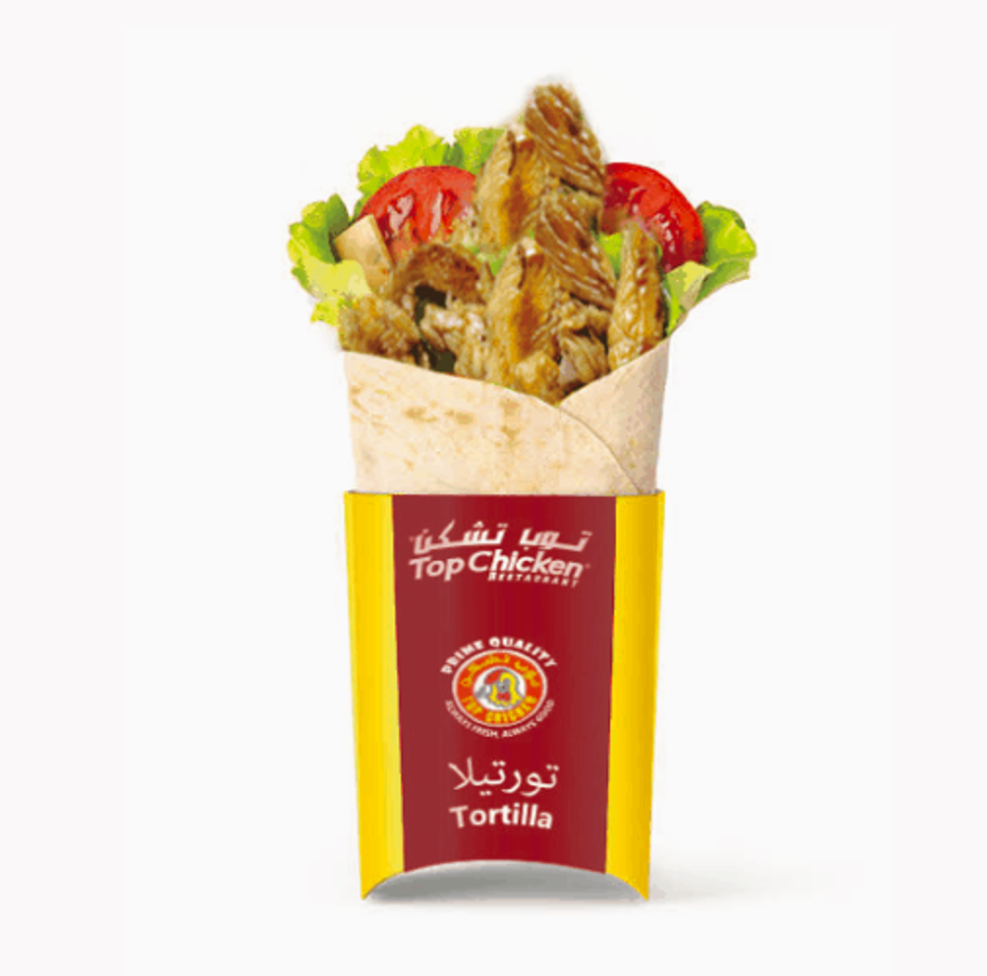 تورتيلا ستيك الدجاج