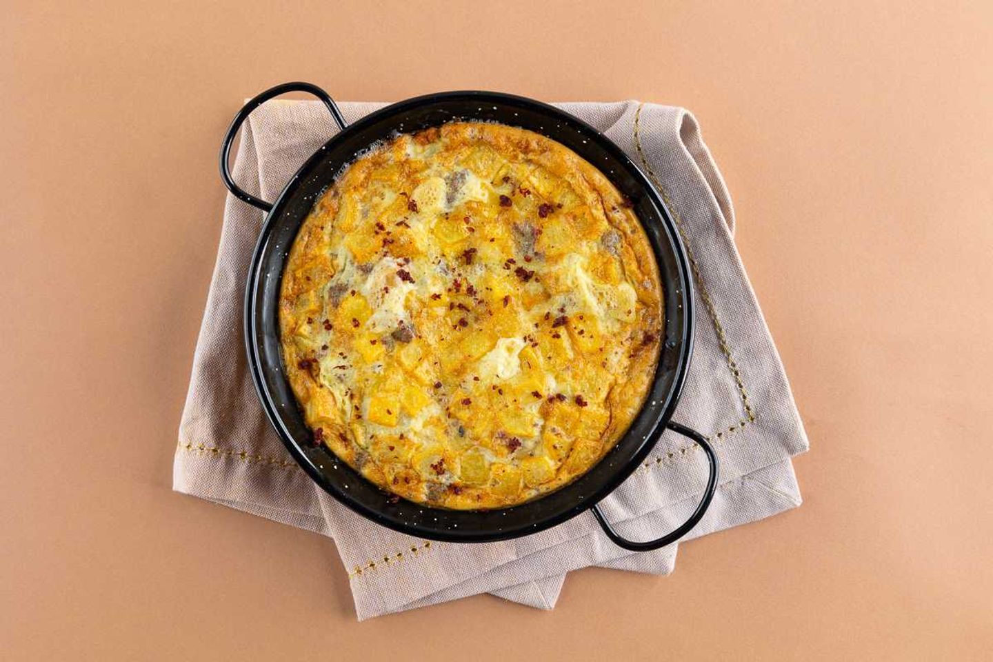 Oven Baked Potato And Egg