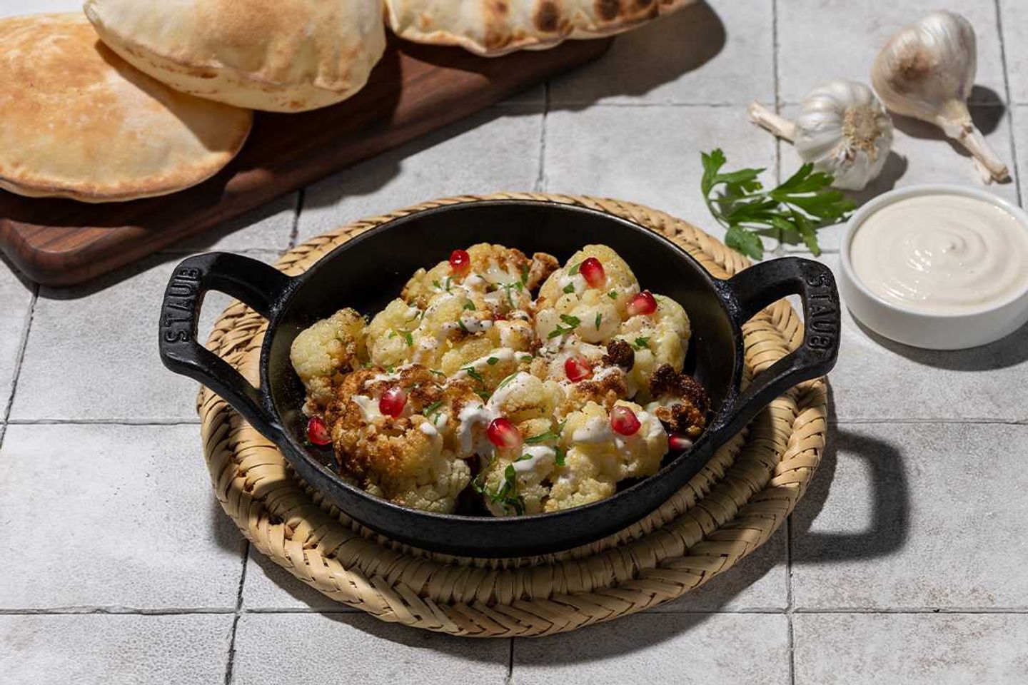Baked Cauliflower & Tahini