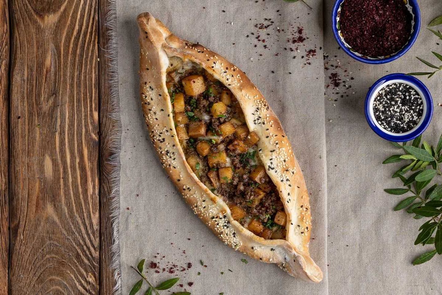 فطاير مفركة بطاطا