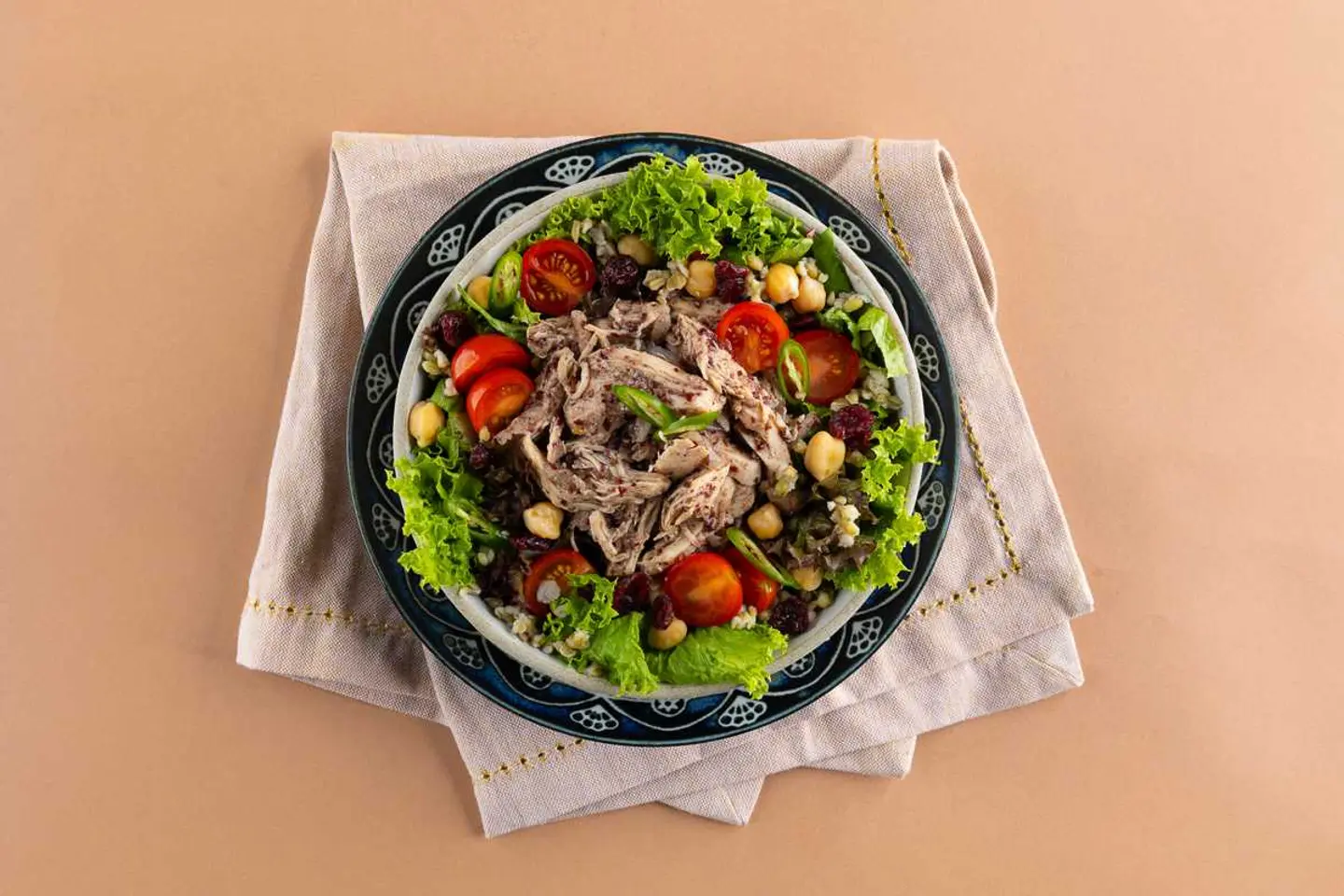 Musakhan Freekeh Salad