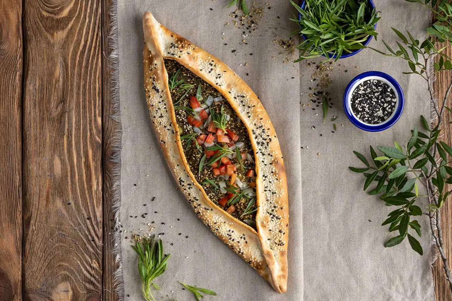 Zaatar Jabali Fatayer