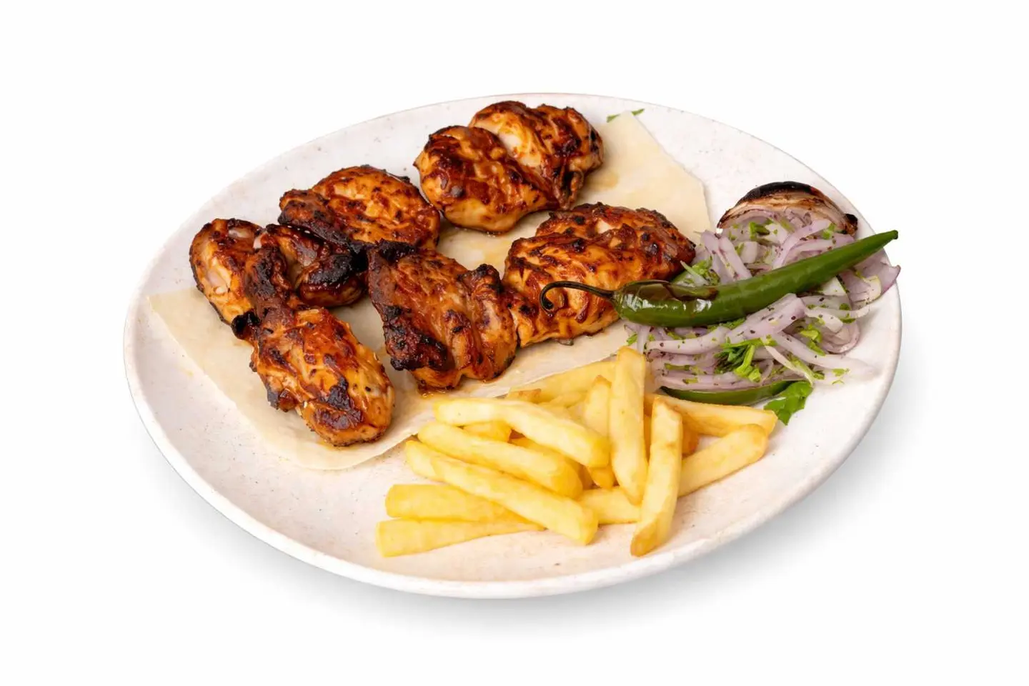 Shish Tawouk With Bones For One Person