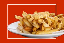 بطاطا مقلية بالجبنة