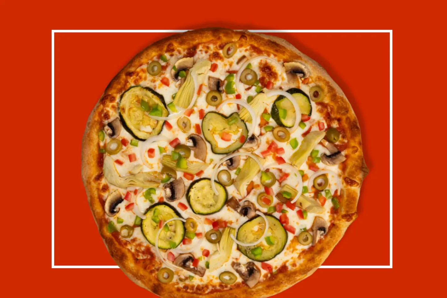 Veggie Feast Pizza Large