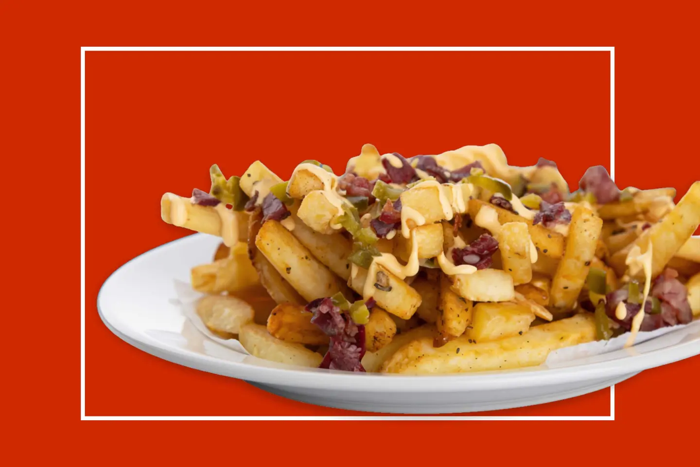 Beef Bacon And Cheese Jalapeno Fries