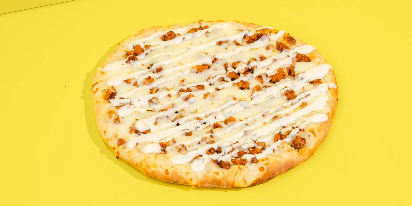 بيتزا الدجاج بالرانش