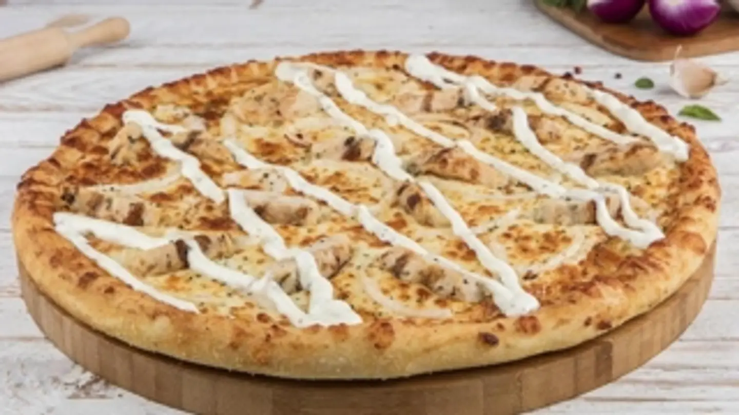Chicken Ranch Pizza