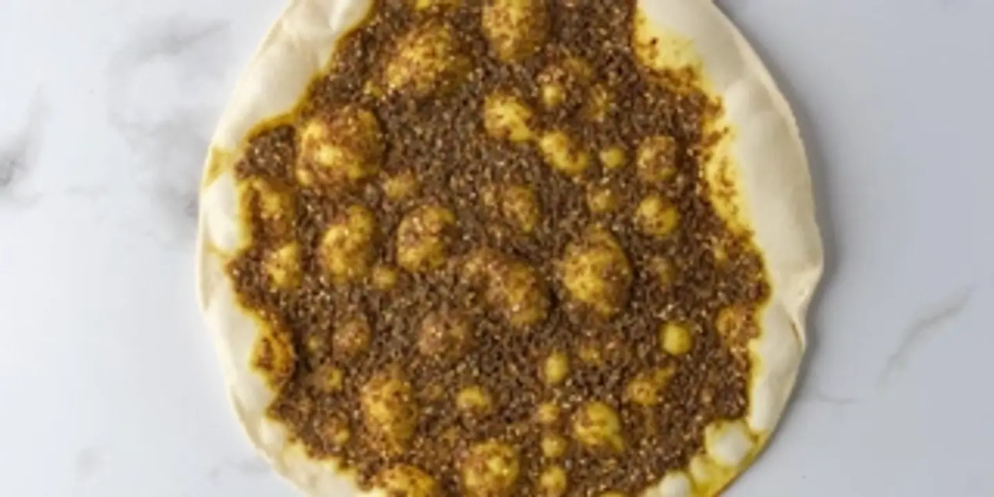منقوشة زعتر ساده