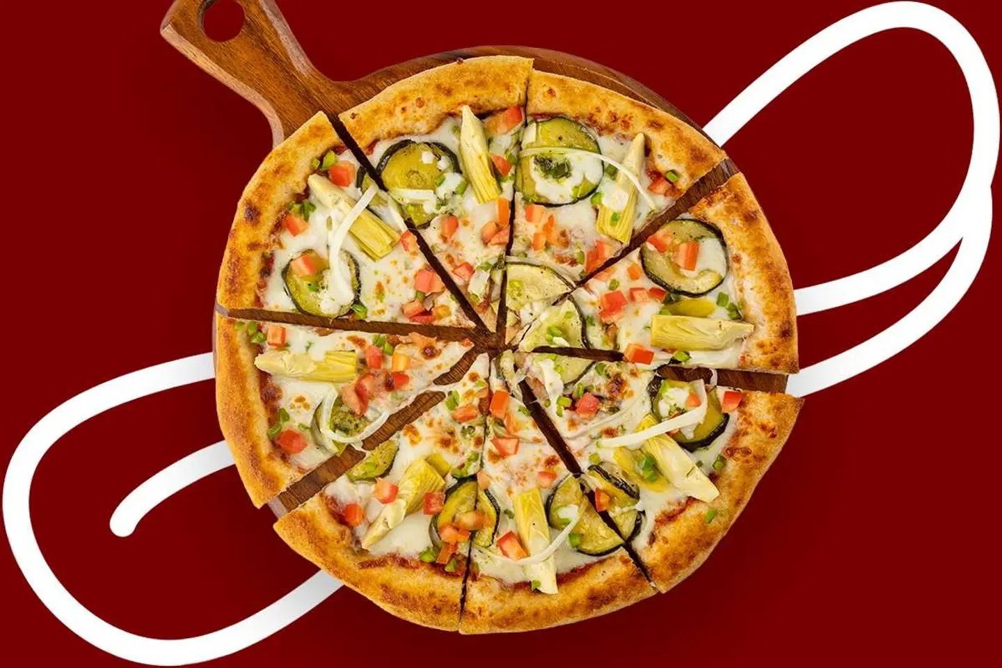 Veggie Feast Pizza Large