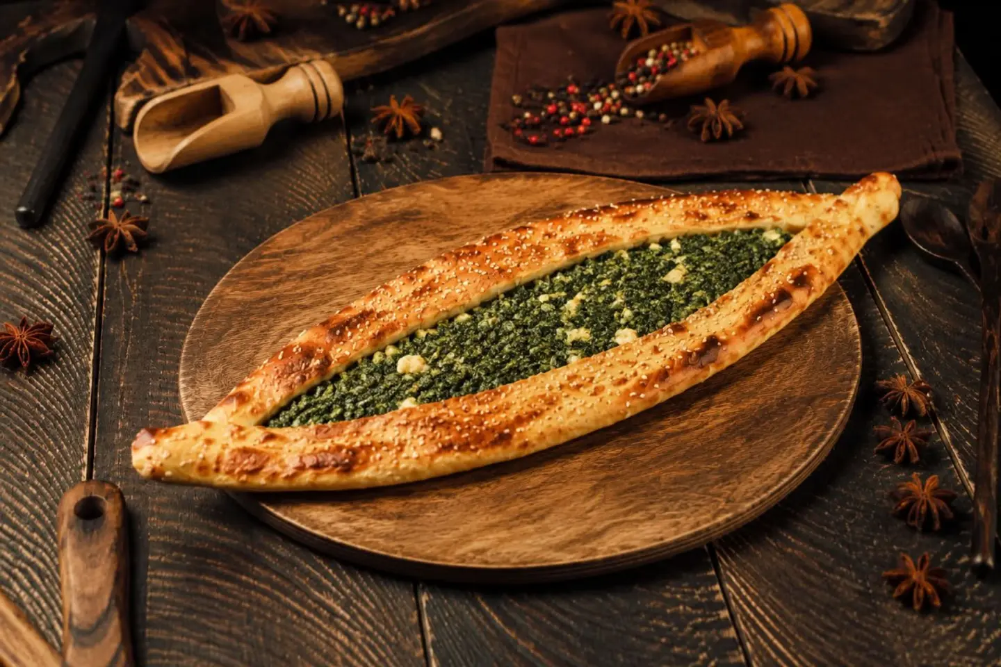 فطيرة سبانخ