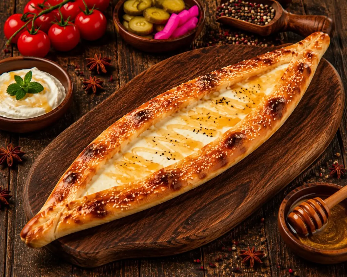 فطيرة لبنة عسل