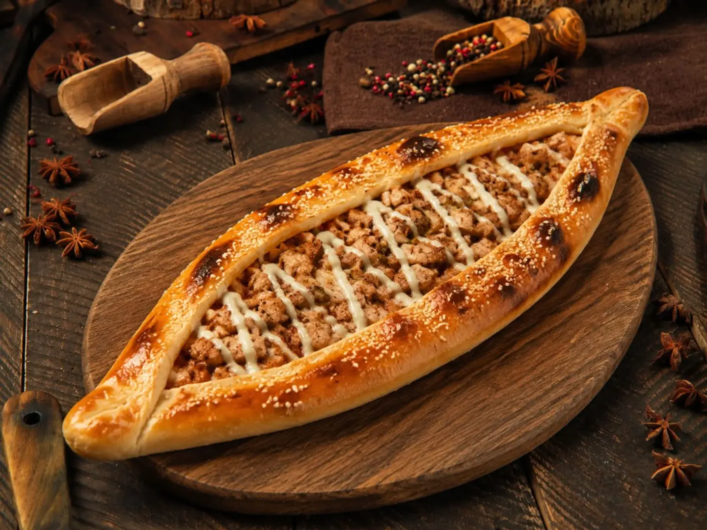 فطيرة شاورما