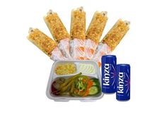 شاورما كبير 5 + 2 كنزا + صحن سرفيس