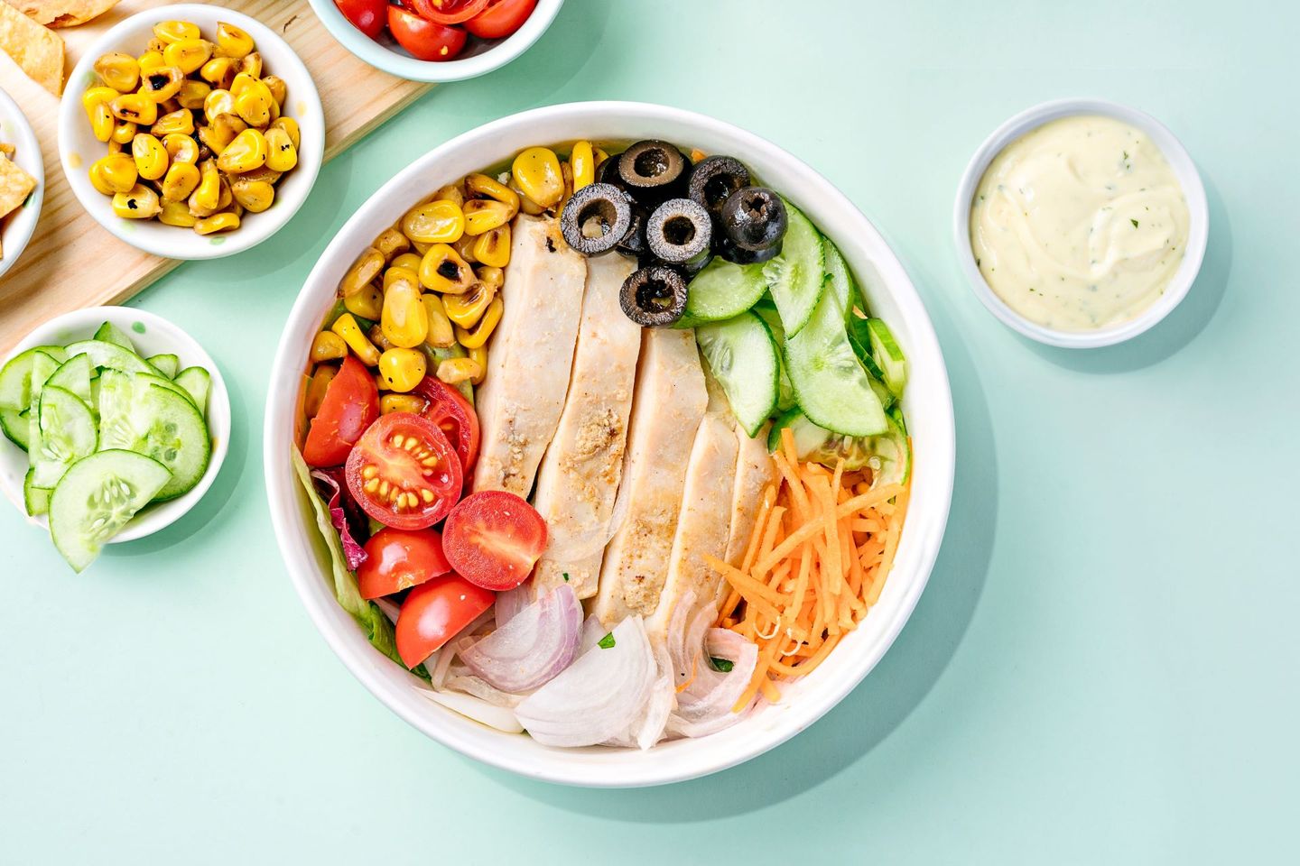 Chicken Garden Salad(Regular)