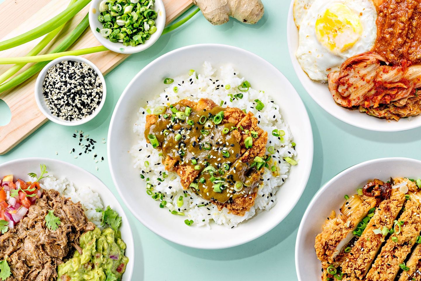 Build Your Own Rice Bowl