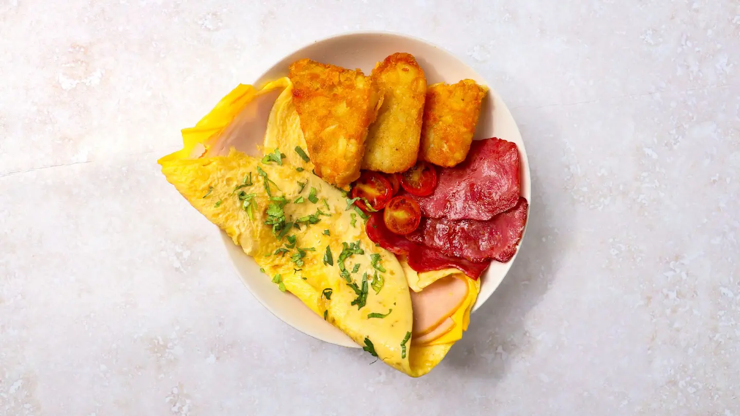 Turkey Omelette Bowl