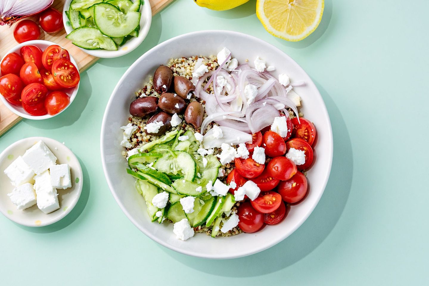 Greek Quinoa Bowl