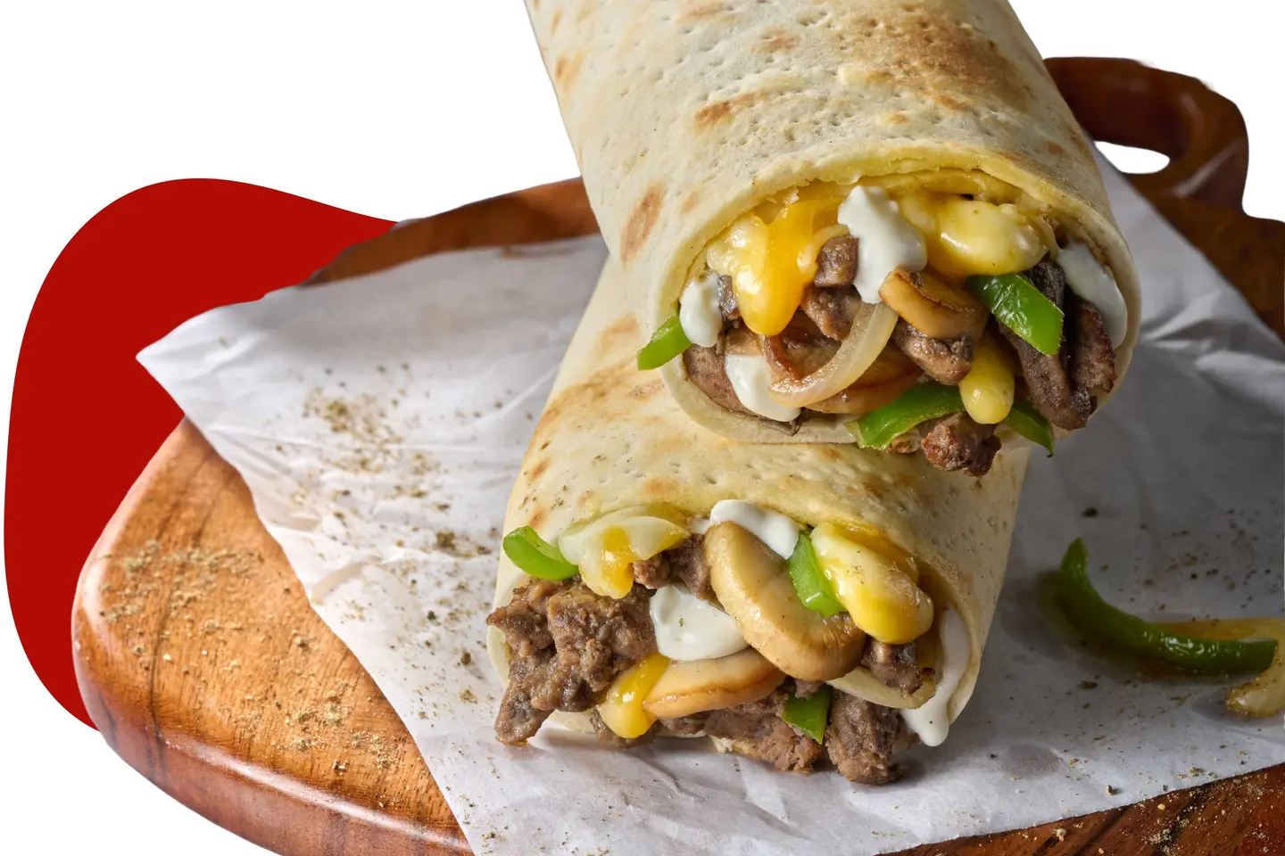 Beef & Mushroom Wrap