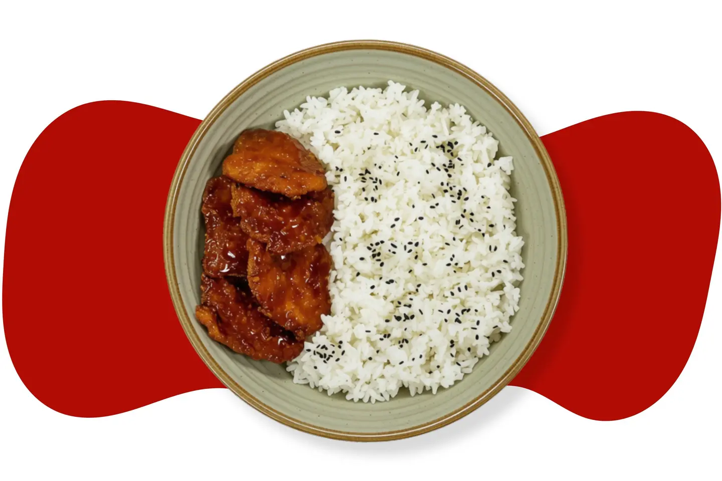 Korean Chicken With Rice