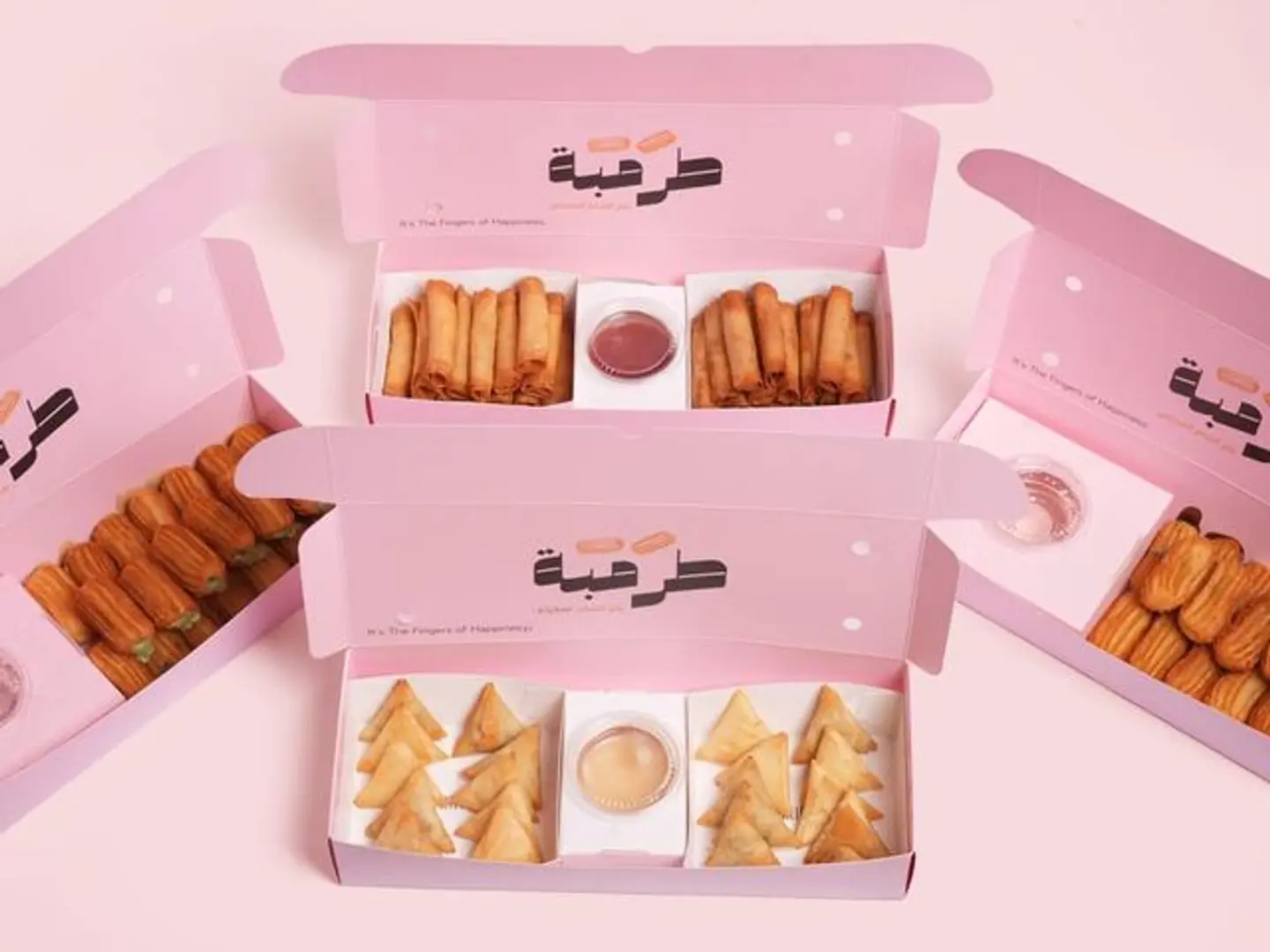Stuffed Tortoiseshell + Cheese Sticks And Musakhan + Mini Samosa Box