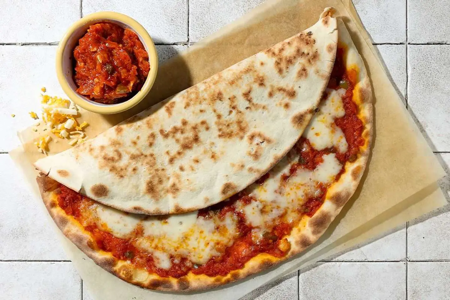 Muhammara & Kashkaval Manakeesh