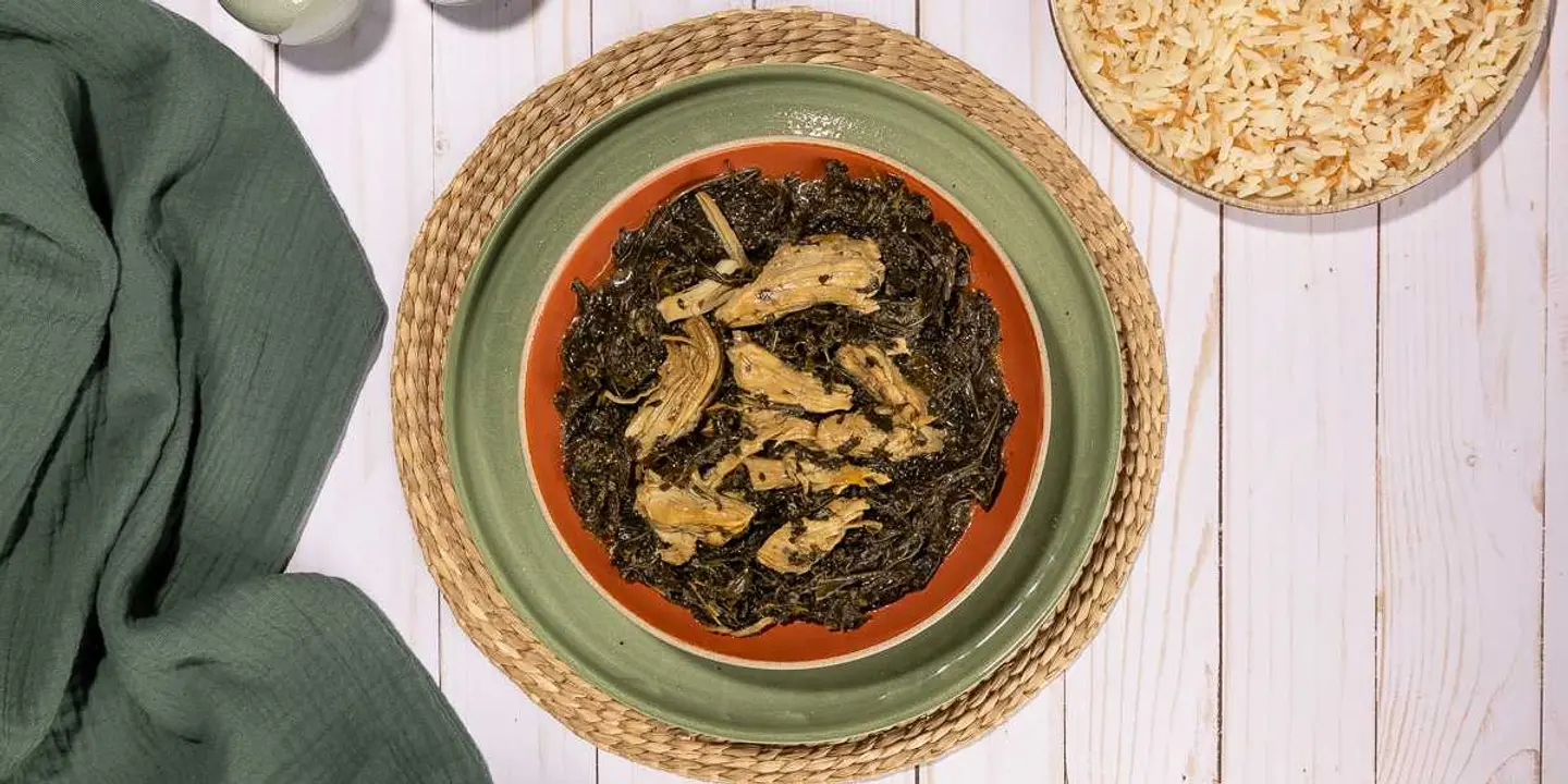 ملوخية الدجاج