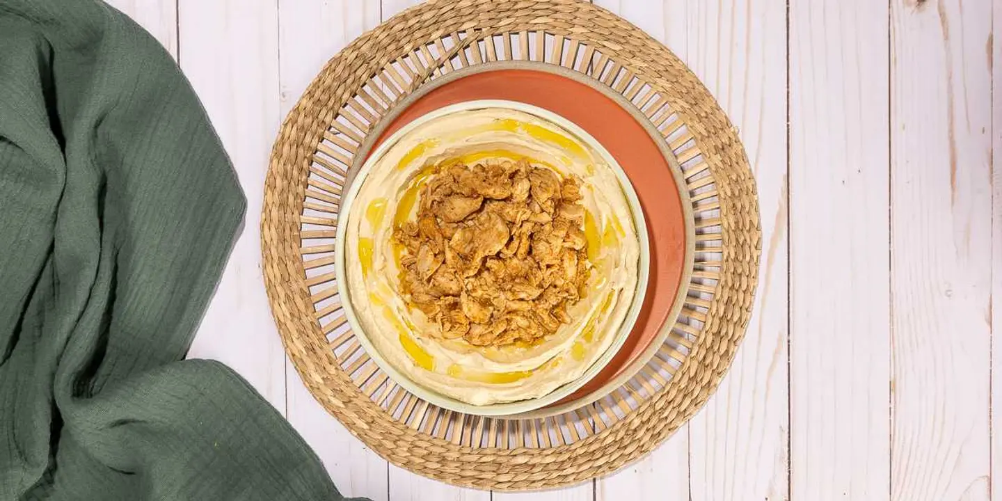 Hummus Chicken Shawarma