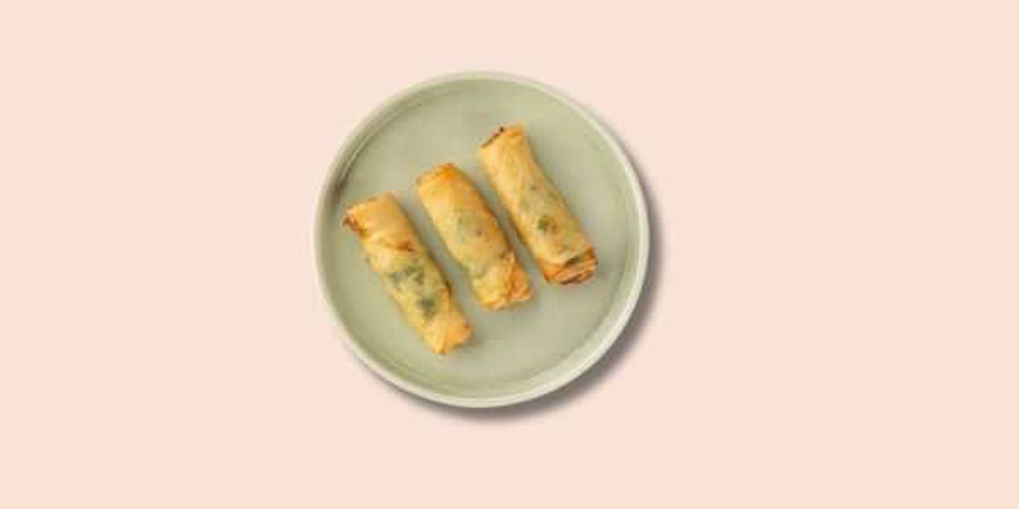 Cheese And Basturma Rolls