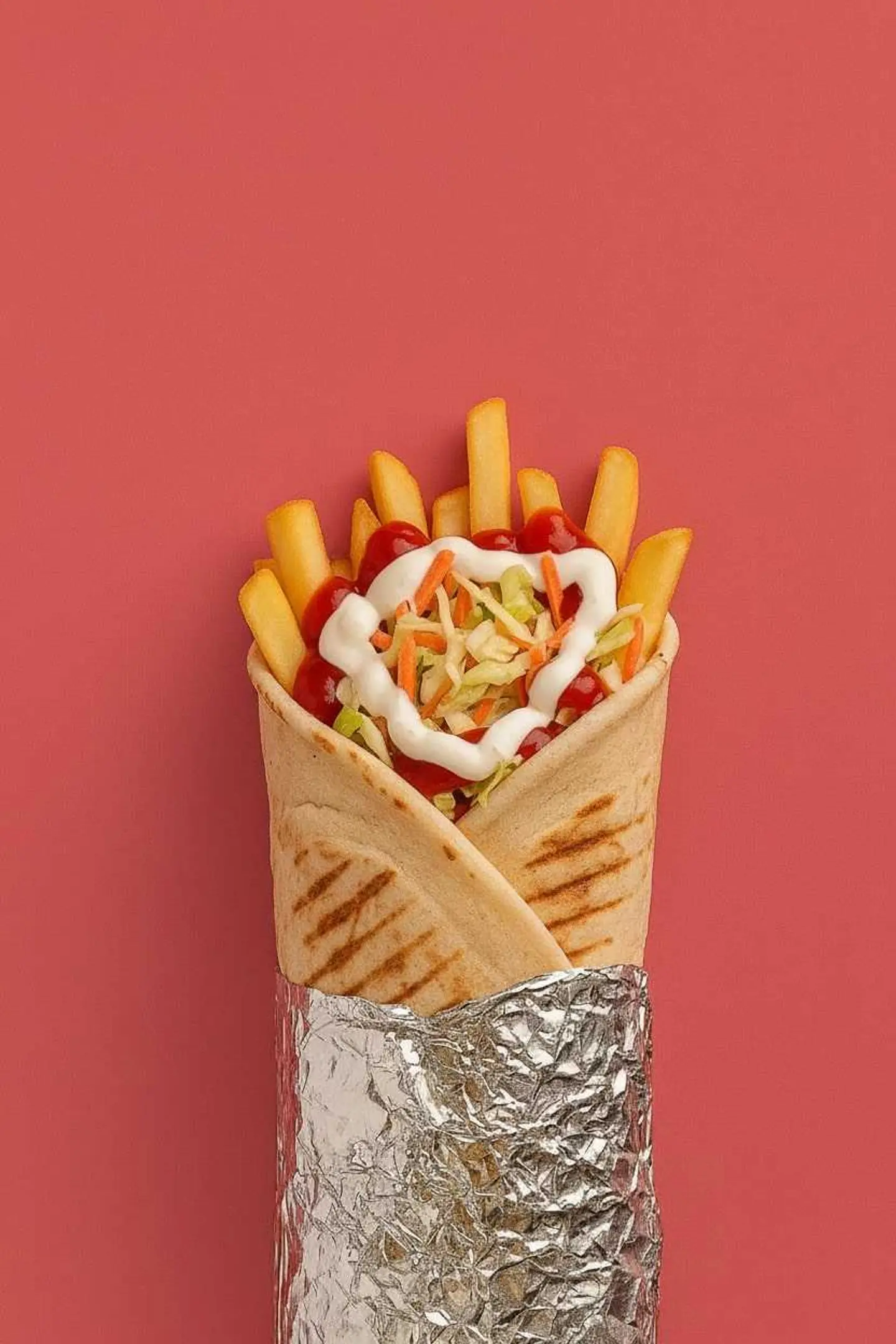 Potato Fries Sandwich