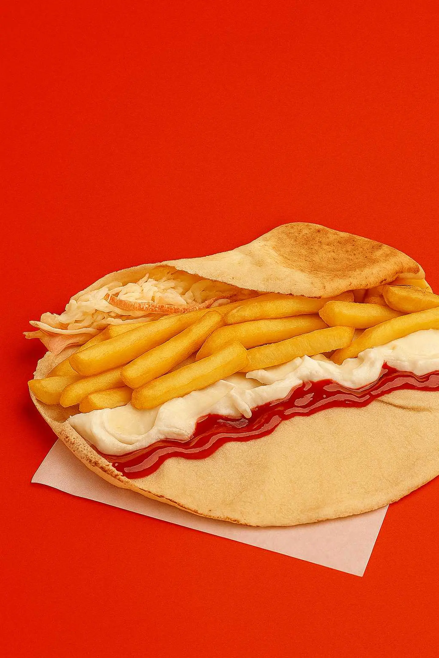 Potato Fries Sandwich