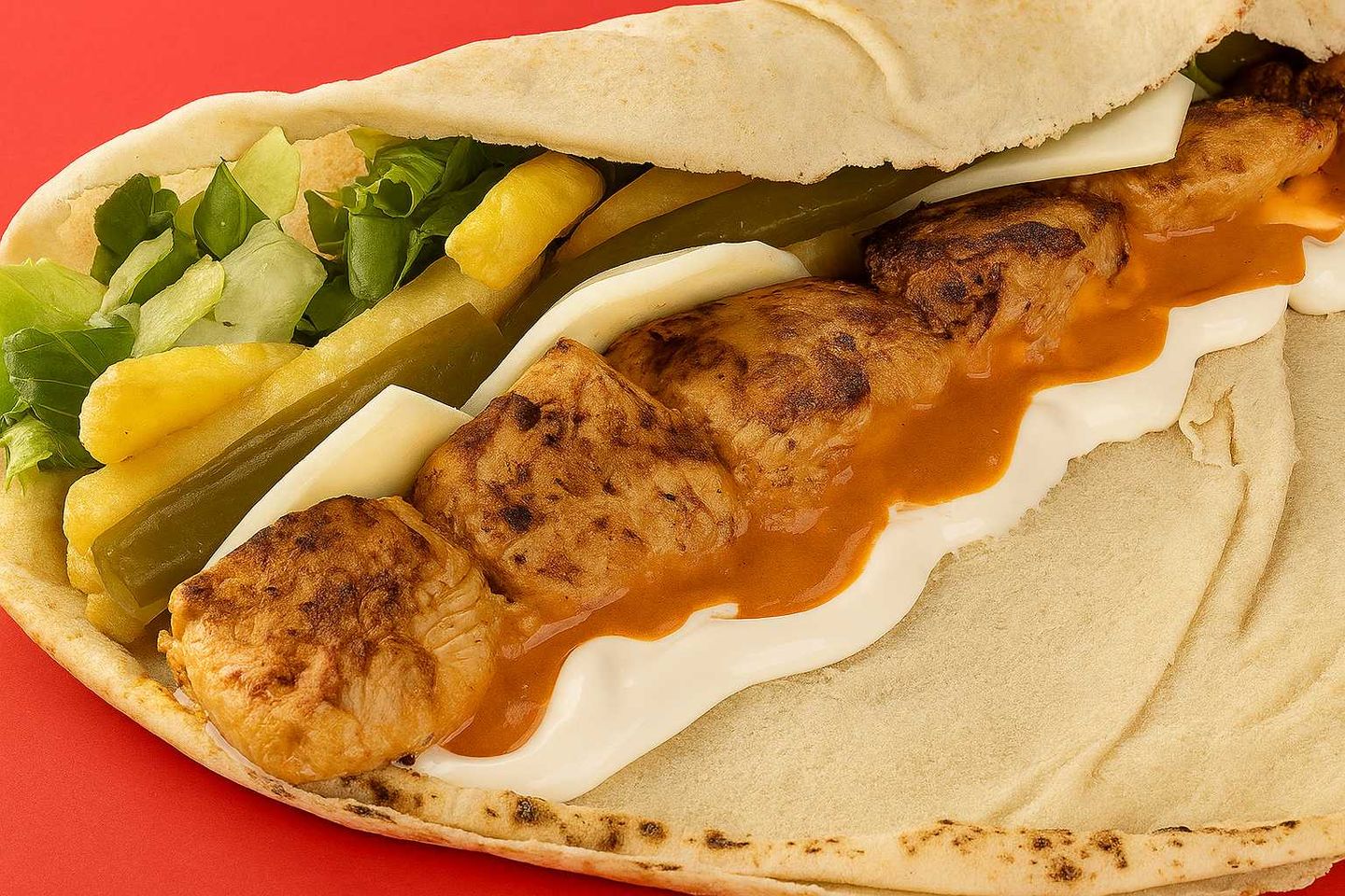 ساندوتش بافلو طاووق