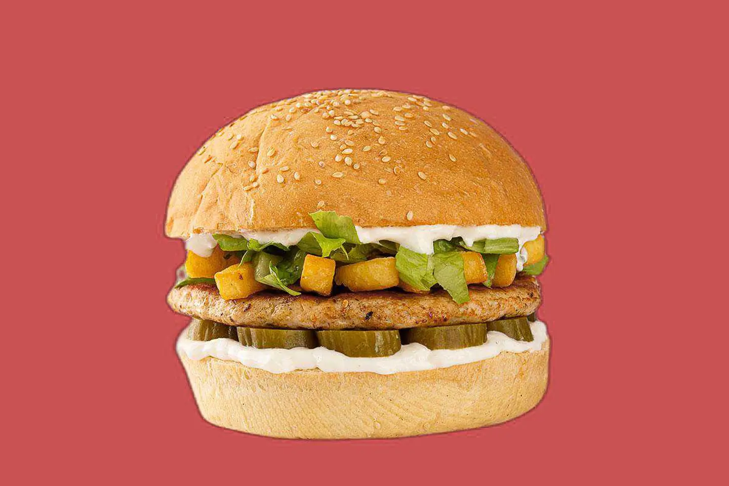Lebanese Chicken Burger